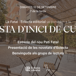 Festa d'inici de curs de La Fatal