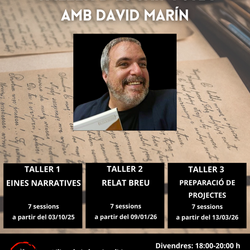 Taller d'escriptura amb David Marín a la Irreductible