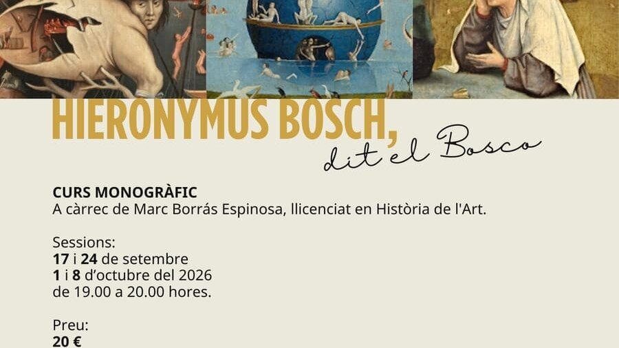'Hieronymus Bosch', curs monogràfic de l'artista