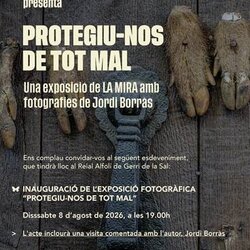 Inauguració de l'exposició fotogràfica 'Protegiu-nos de tot mal' , de Jordi Borràs