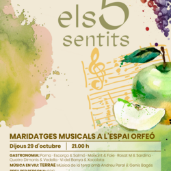 Neix el cicle ‘Amb els 5 sentits’