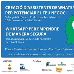 Creació d’assistents de WhatsApp per potenciar el teu negoci