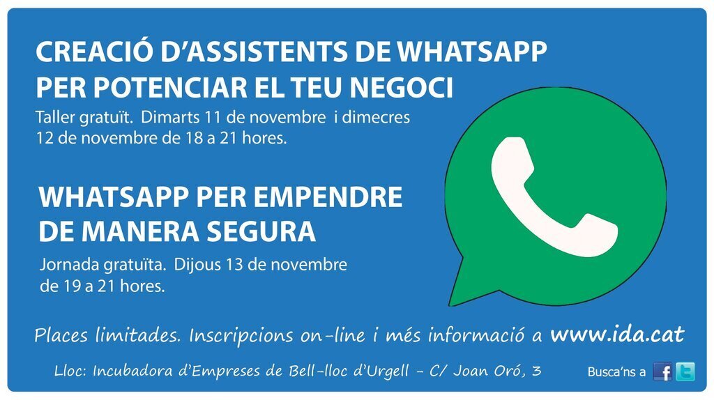 Creació d’assistents de WhatsApp per potenciar el teu negoci
