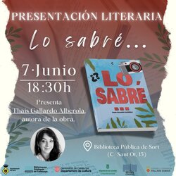 Lo sabré...