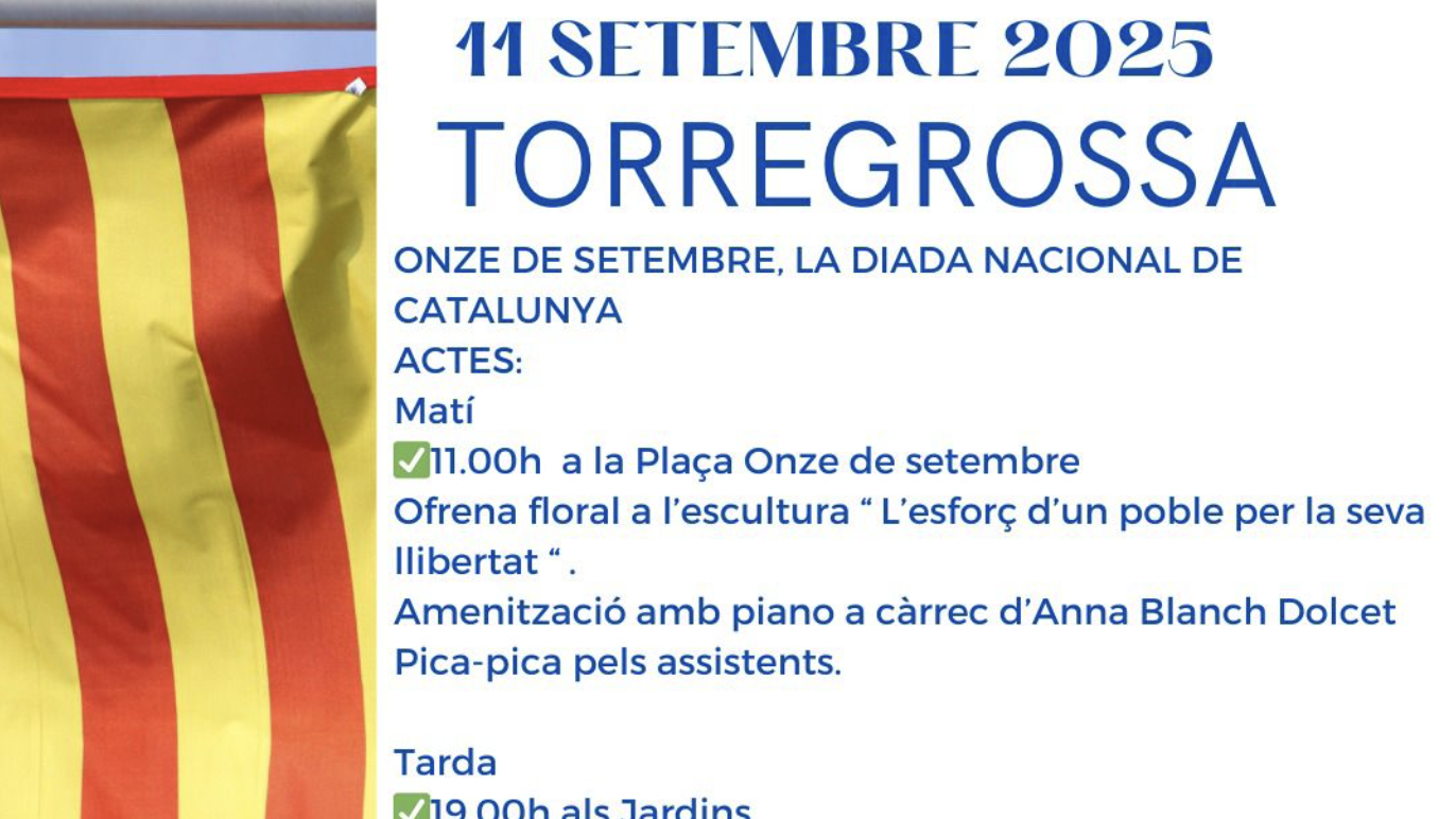 Diada a Torregrossa