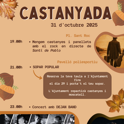 Castanyada a Bellpuig
