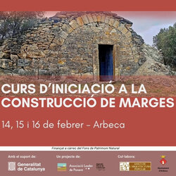 Curs d'Iniciació a la Construcció de Marges a Arbeca