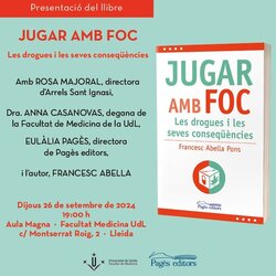 Presentació del llibre 'Jugar amb foc', de Francesc Abella