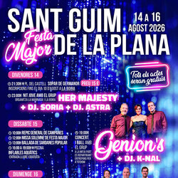 Festa Major de Sant Guim de la Plana