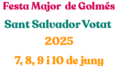 Festa Major de Golmés