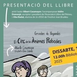 Presentació del llibre "El circ de les ànimes perdudes", amb l'autor Albert Casamayor