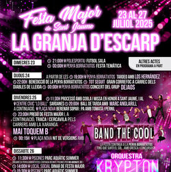 Festa Major de la Granja d'Escarp