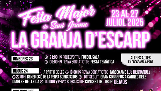 Festa Major de la Granja d'Escarp