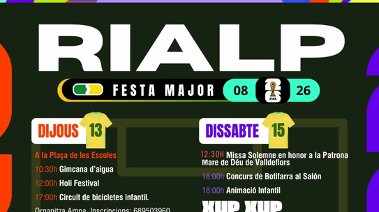 Festa Major de Rialp