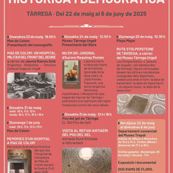 Setmana de la Memòria Històrica i Democràtica a Tàrrega