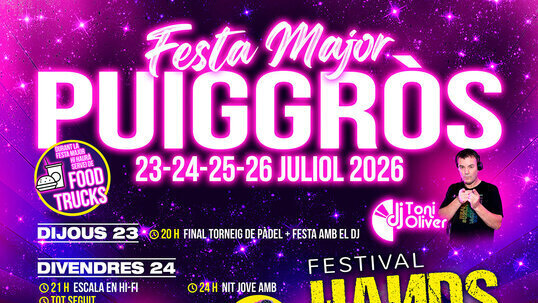 Festa Major de Puiggròs