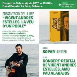 Presentació de llibre: "Estellés, la veu d'un poble", de Pai Albajos