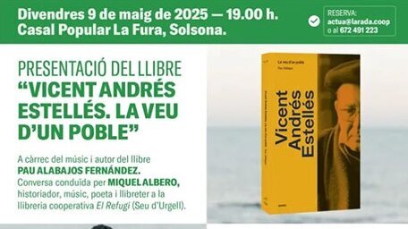 Presentació de llibre: "Estellés, la veu d'un poble", de Pai Albajos