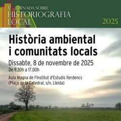 V Jornada sobre Historiografia Local