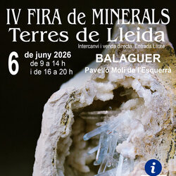 Fira de minerals Terres de Lleida