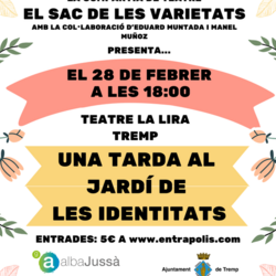 Teatre 'Una tarda al jardí de les identitats'