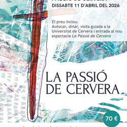 Vine amb l'Ateneu a la Passió de Cervera