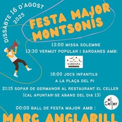 Festa Major de Montsonís