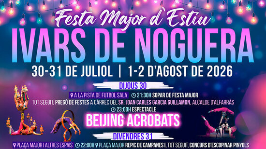 Festa Major d'Ivars de Noguera