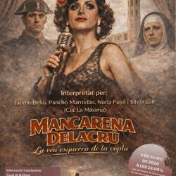 Espectacle Macarena Delacrú amb motiu del 8M