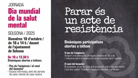 Parar és un acte de resistència