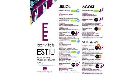 Estiu 24 a l'Espai Ermengol de la Seu d'Urgell