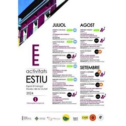 Estiu 24 a l'Espai Ermengol de la Seu d'Urgell