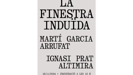 Exposició "La finestra induïda"