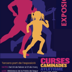 Tercera part de l'Exposició “Curses, caminades i atletisme”