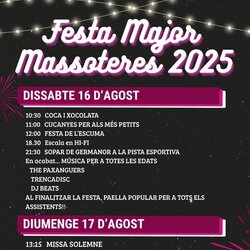 Festa Major de Massoteres