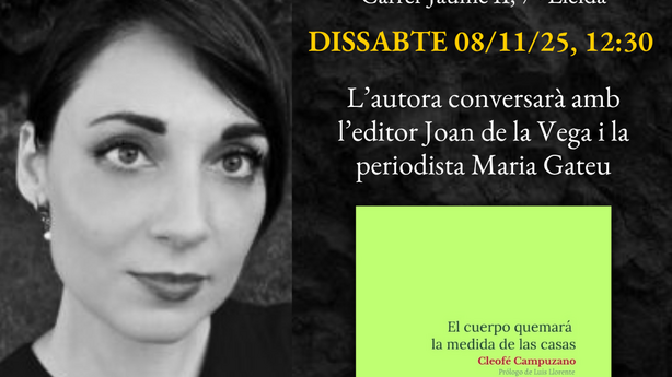 Presentació recital del poemari ¡El cuerpo quemará la medida de las casas'