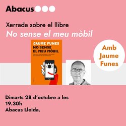 Xerrada sobre el llibre 'No sense el meu mòbil'