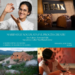 Maridatge xocolata i vi, procés creatiu