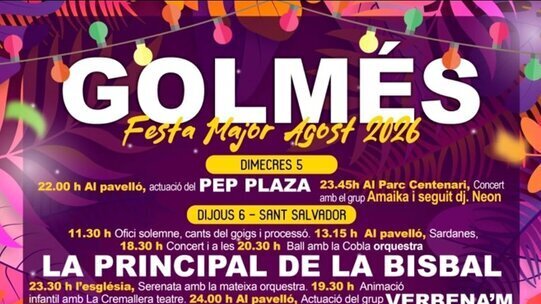 Festa Major de Golmés