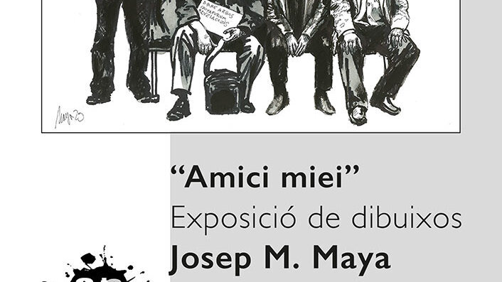 Exposició “Amici miei”. Dibuixos de Josep Maria Maya