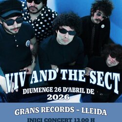 Concert dels mexicans Viv and the Sect directament desde Ciutat de Mèxic