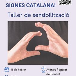 Vine i descobreix la llengua de signes en català