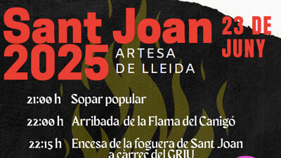 Revetlla de Sant Joan a Artesa de Lleida