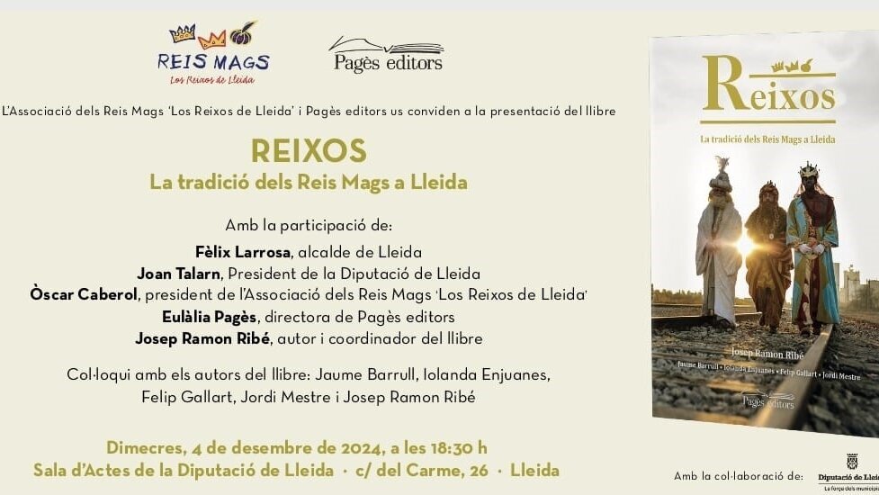 Presentació del llibre 'Reixos, la tradició dels Reis Mags a Lleida'