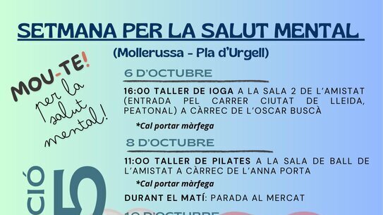 Setmana de la salut mental