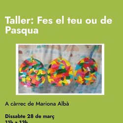 Taller 'Fes el teu Ou de Pasqua'
