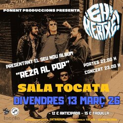 Actuació de la banda de rock EH, MERTXE!