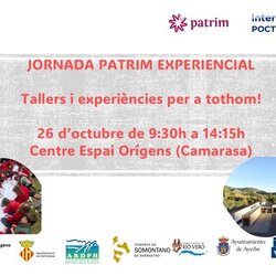 Jornada Patrim Experiencial. Centre Espai Orígens