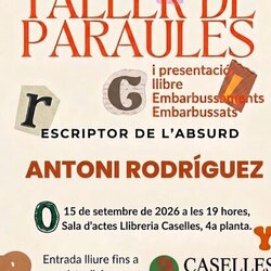 Taller de paraules, d'Antoni Rodriguez
