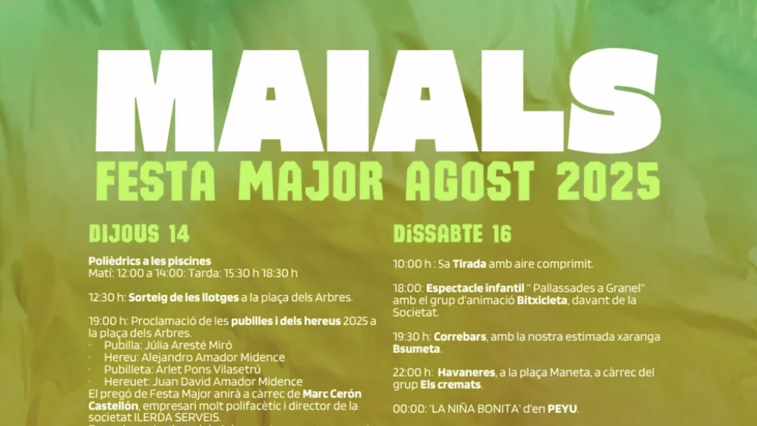 Festa Major de Maials